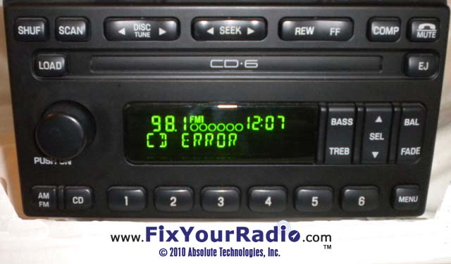 Ford repair stereo